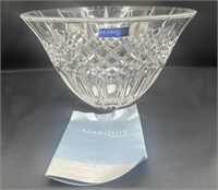 MARQUIS by Waterford SHELTON 8in Crystal Bowl NEW