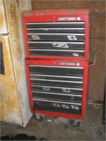 RED CRAFTSMAN TOOL CABINET