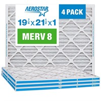 Aerostar MERV 8 Air Filter 19 7/8x21 1/2x1