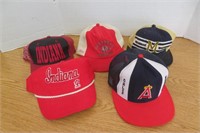 5 Vintage Hats  Indiana, College +