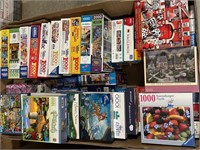 Large Box of Puzzles