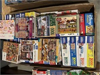 Large Box of Puzzles