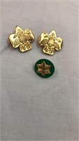Vintage Lot of Girl Scout Pins