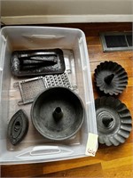 Old Metal Iron & Other items