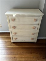 Vintage White Child Size Dresser