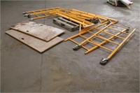 (2) Rolling Scaffold Sections Approx 67"x36"x140"