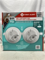 First Alert 2 In 1 Smoke & Carbon Monoxide Alarms