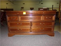 65" W x 35" T 9 Drawer Dresser