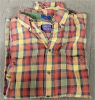 Vintage Pendleton Flannel Print shirt