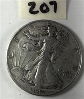 1946 Walking Liberty Silver Half Dollar