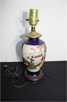12" Asian Lamp