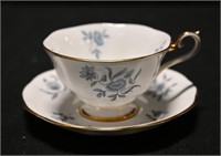 ROYAL ALBERT GREENSLEEVES CHINA TEA CUP & SAUCER