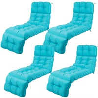 DoubleFill 4 Pcs Indoor/Outdoor Chaise Lounge Tuft