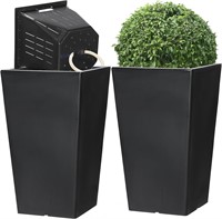2 Pack Tall Planters + Baskets (20H) Out/In