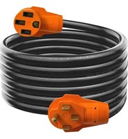 OPL5 Orange 25FT 50A RV Power Extension Cord,