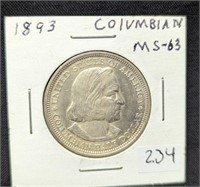 1893 Columbian Expo Half Dollar (UNC+)