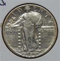 1929 Standing Liberty Silver Quarter