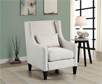 Best Master Furniture Hollis Linen Upholstered
