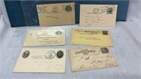 Lot of Six Pre-Stamp Postcards