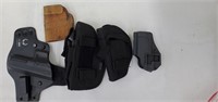 Lot of 5 Holsters