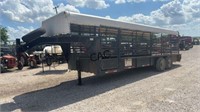 2014 Fair-West 24’ Stock Trailer