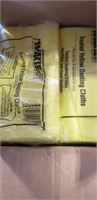 BOX OF 4 TREATED YELLOW DUSTING CLOTHES