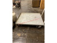 33" x 27" Rolling Metal Cart