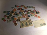VINTAGE STAMPS, MOSTLY USED LOT