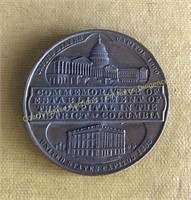 John Adams, William McKinley medal, Médaille
