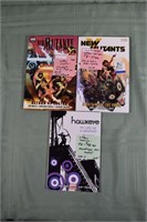 3 modern age comic books: New Mutants, Hawkeye