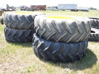 (4) GY 620/70R46 Drivers & Duals #