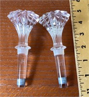 Waterford "Marquis" bottle stoppers