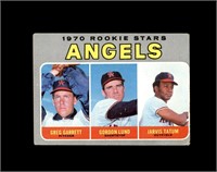 1970 Topps High #642 California Angels RS VG-EX+