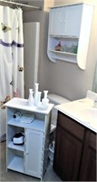 Wall Mount Cabinet with Towel Bar