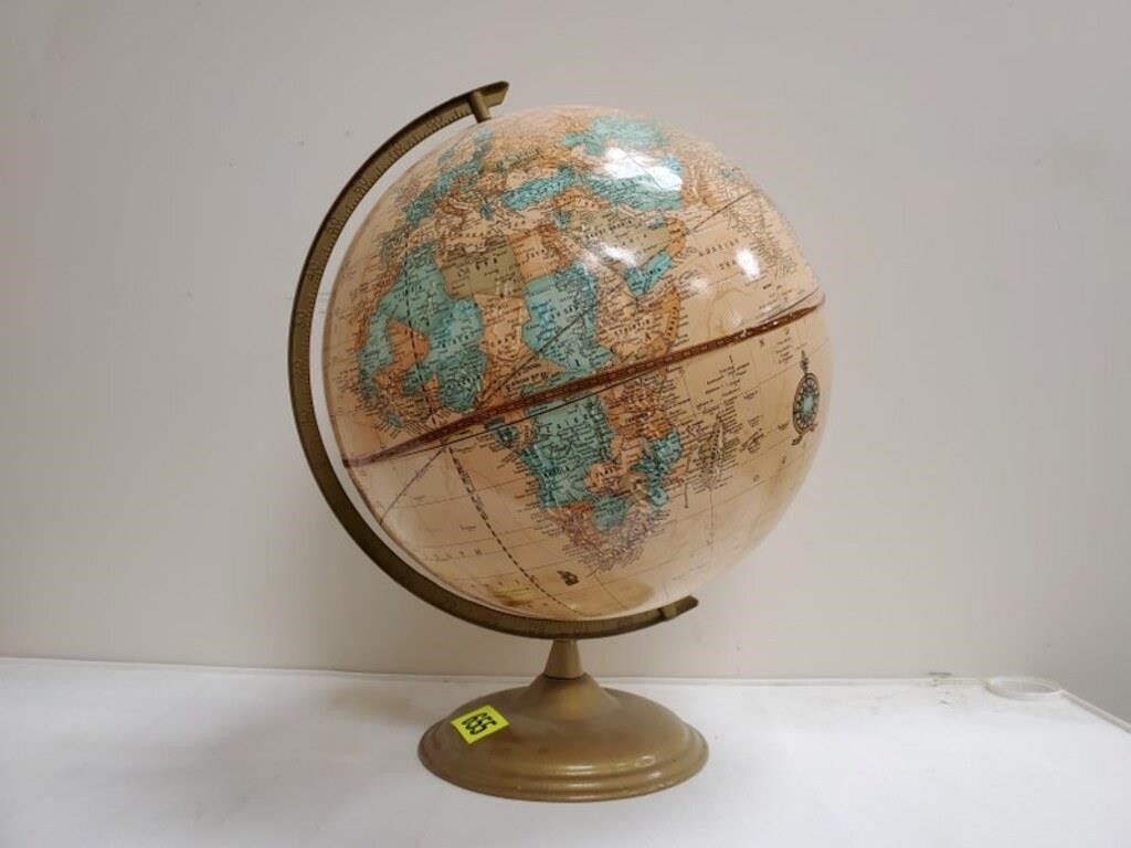 Imperial world globe