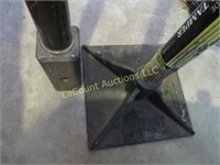 10" x 10" Tamper and post pounder