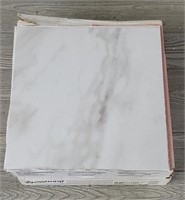 (67) Square Feet Marble Pattern Vinyl tile