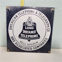 Bell Telephone Porcelain Sign