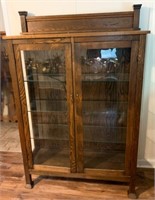 Mission Style Curio Cabinet