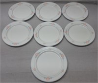 C7) 7 Vtg Villeroy & Boch Amalfi Luncheon Plates