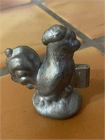 Antique rooster candy mold