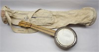 Spalding Golf Bag, Banjo Ukulele