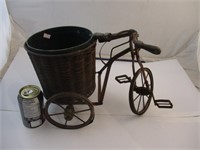 Mini bicyclette de décoration en métal
