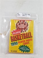 1990 Fleer Basket Ball Unopen Pack