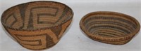 EARLY 20TH C. NATIVE AMERICAN BASKETRY BOWL WITH