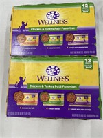 WELLNESS CHICKEN AND TURKEY CAT FOOD