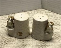 Small dog and cylinder shaker pair
