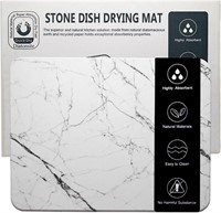 Large Stone Dish Drying Mat (17.8x13.8inch)