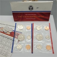 1987 UNCIRCULATED P & D MINT SETS