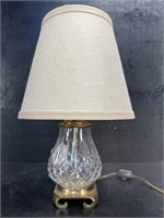 SMALL WATERFORD LAMP